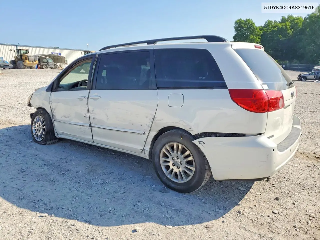 2010 Toyota Sienna Xle VIN: 5TDYK4CC9AS319616 Lot: 53786736