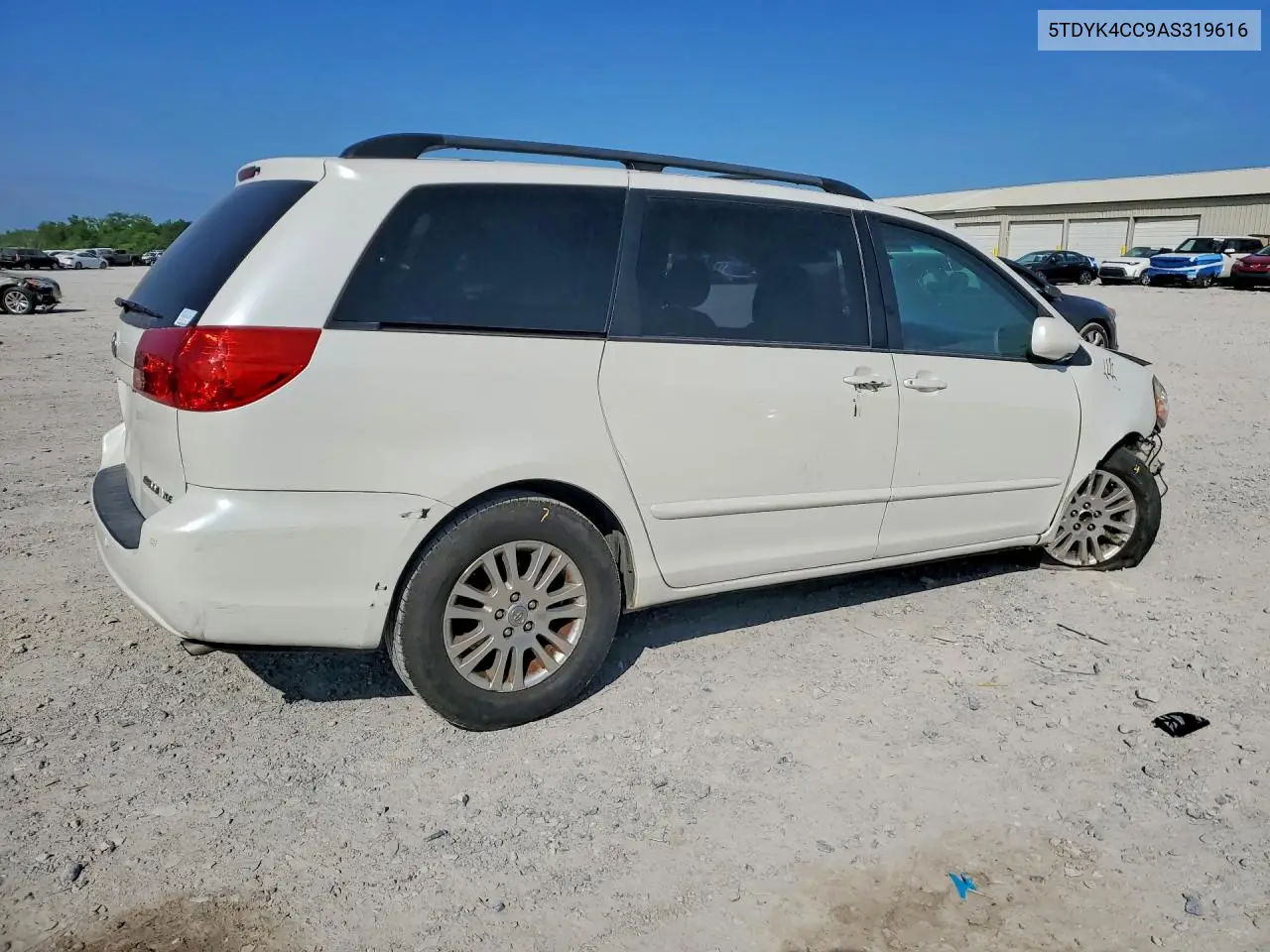 2010 Toyota Sienna Xle VIN: 5TDYK4CC9AS319616 Lot: 53786736