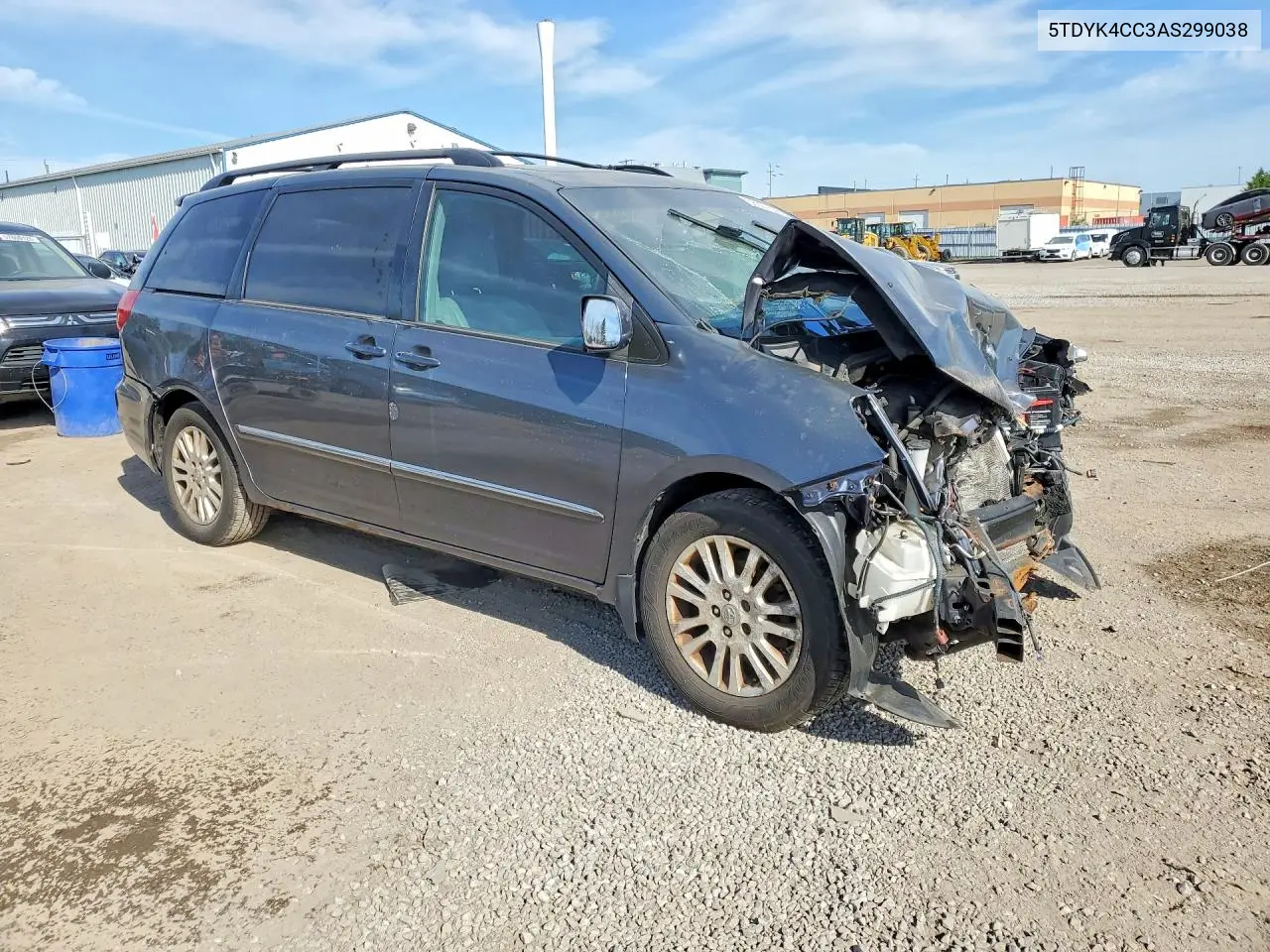 2010 Toyota Sienna Xle VIN: 5TDYK4CC3AS299038 Lot: 58307656