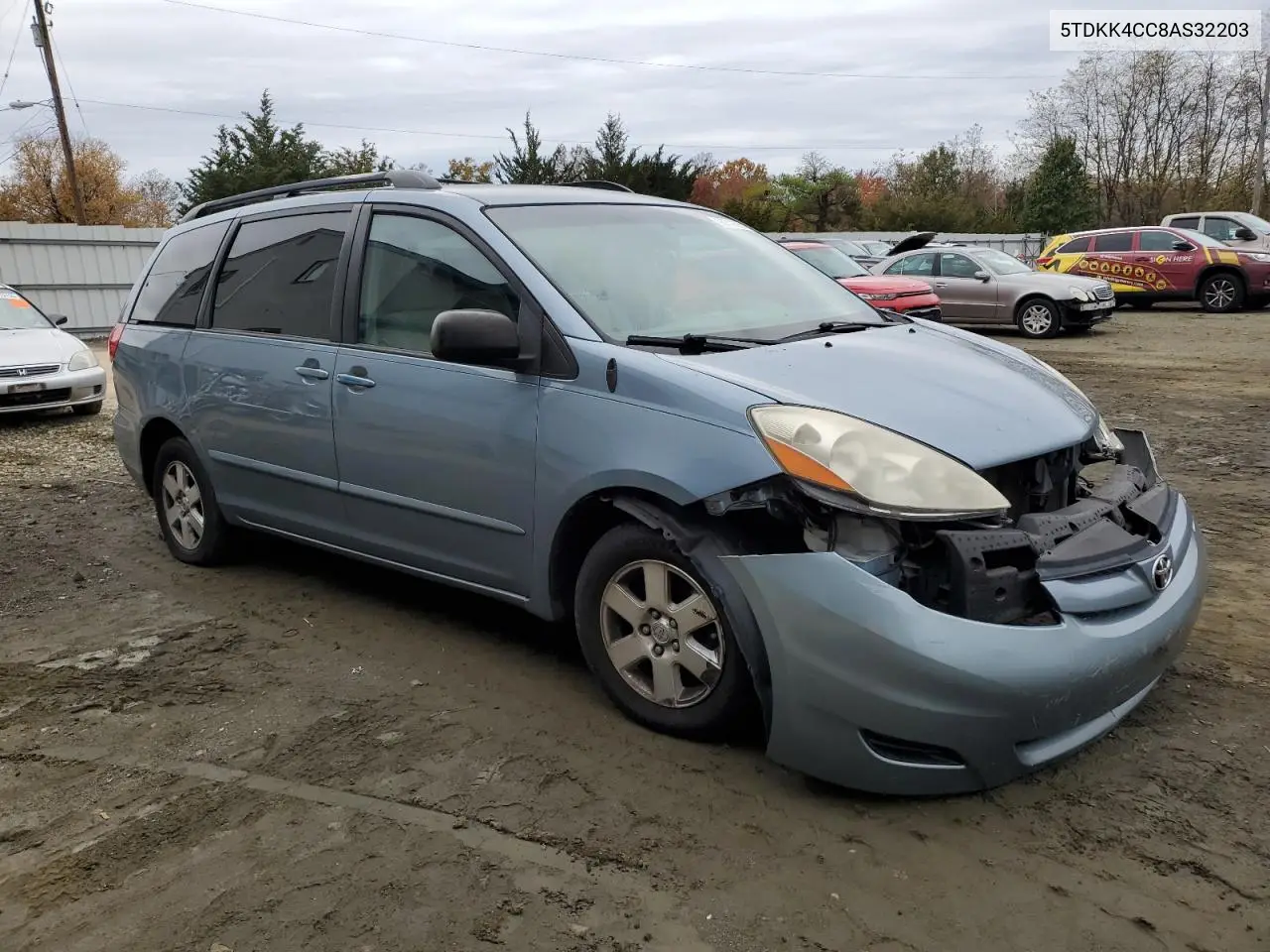 5TDKK4CC8AS322030 2010 Toyota Sienna Ce