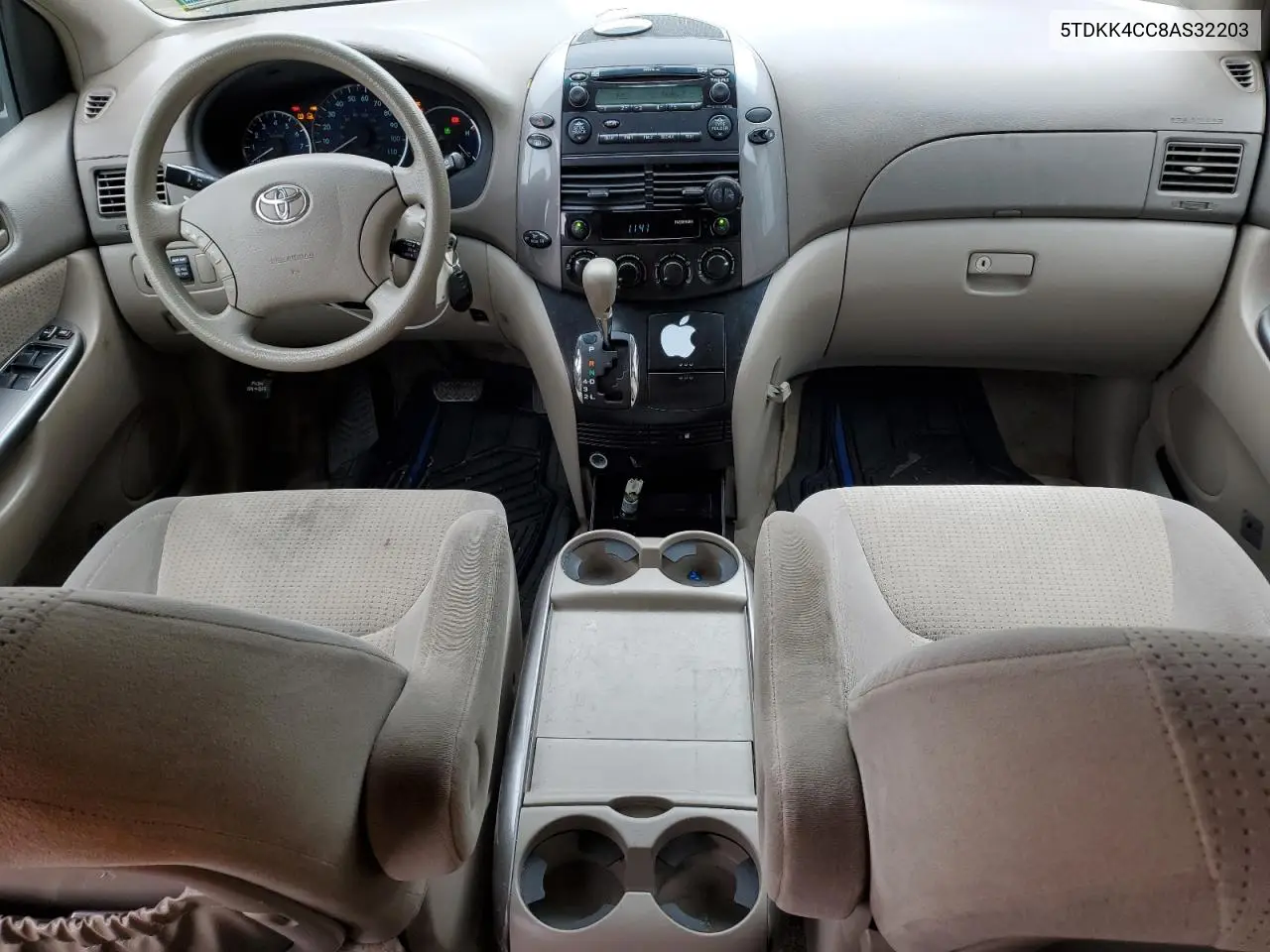 5TDKK4CC8AS322030 2010 Toyota Sienna Ce