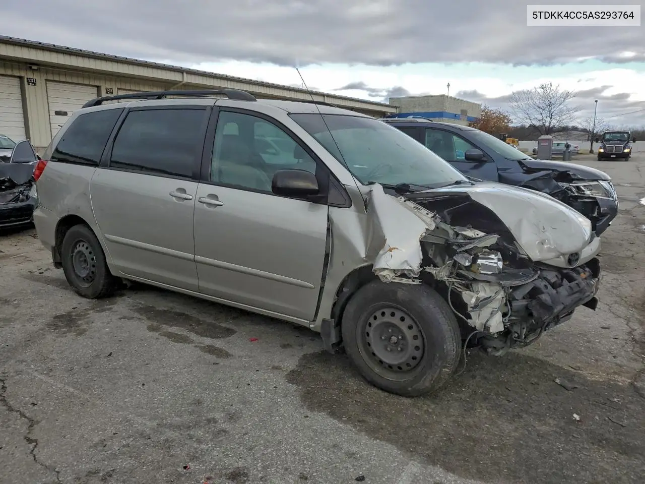 5TDKK4CC5AS293764 2010 Toyota Sienna Ce