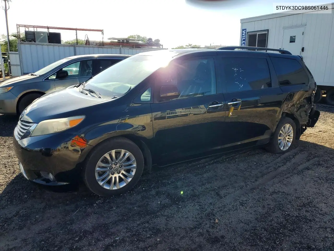 2011 Toyota Sienna Xle 8-Passenger VIN: 5TDYK3DC9BS061446 Lot: 58154056