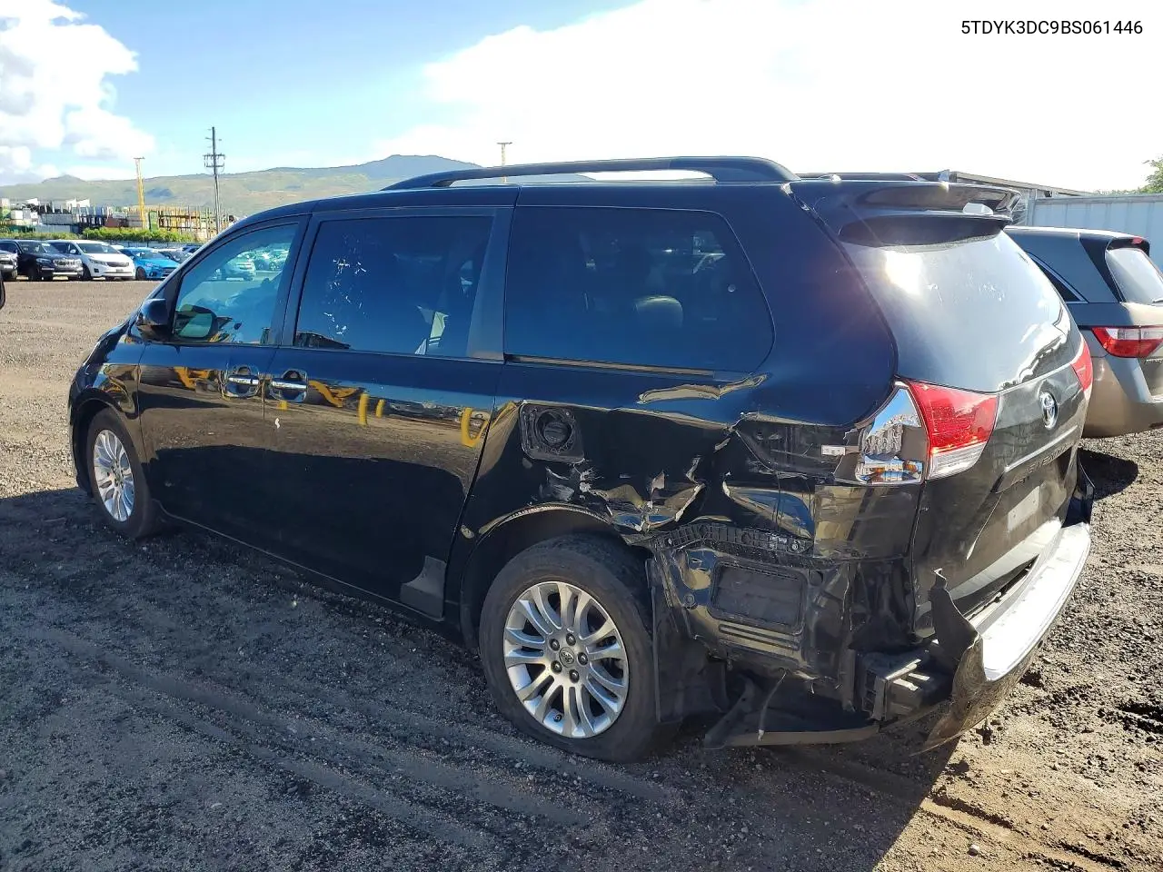 2011 Toyota Sienna Xle 8-Passenger VIN: 5TDYK3DC9BS061446 Lot: 58154056