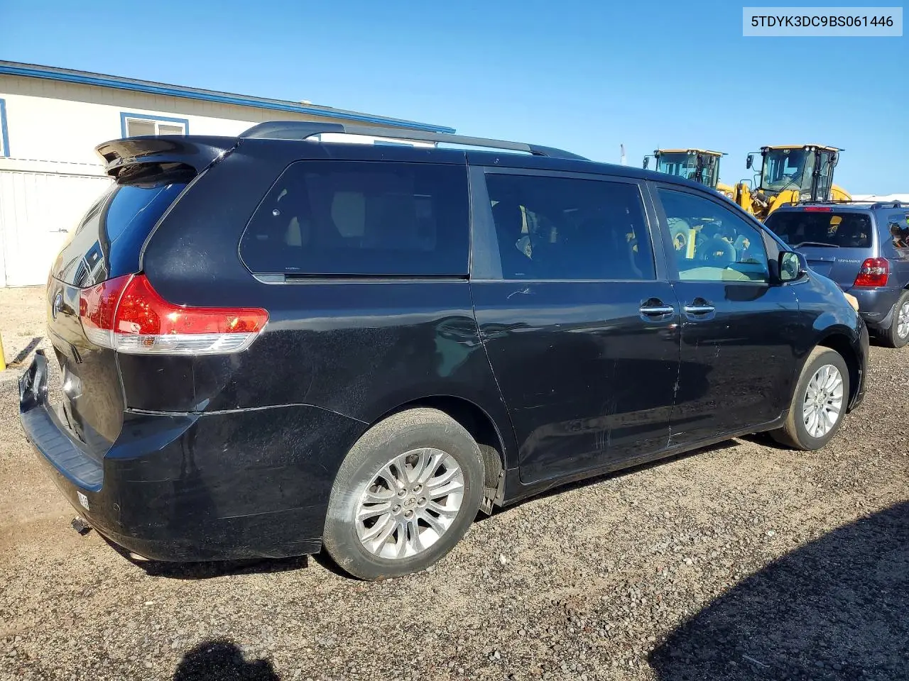 2011 Toyota Sienna Xle 8-Passenger VIN: 5TDYK3DC9BS061446 Lot: 58154056
