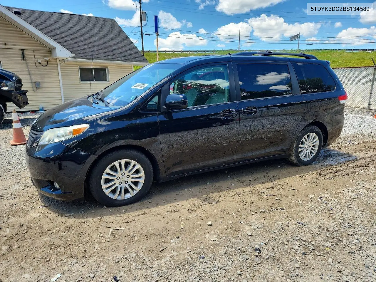 2011 Toyota Sienna Xle 8-Passenger VIN: 5TDYK3DC2BS134589 Lot: 58633886