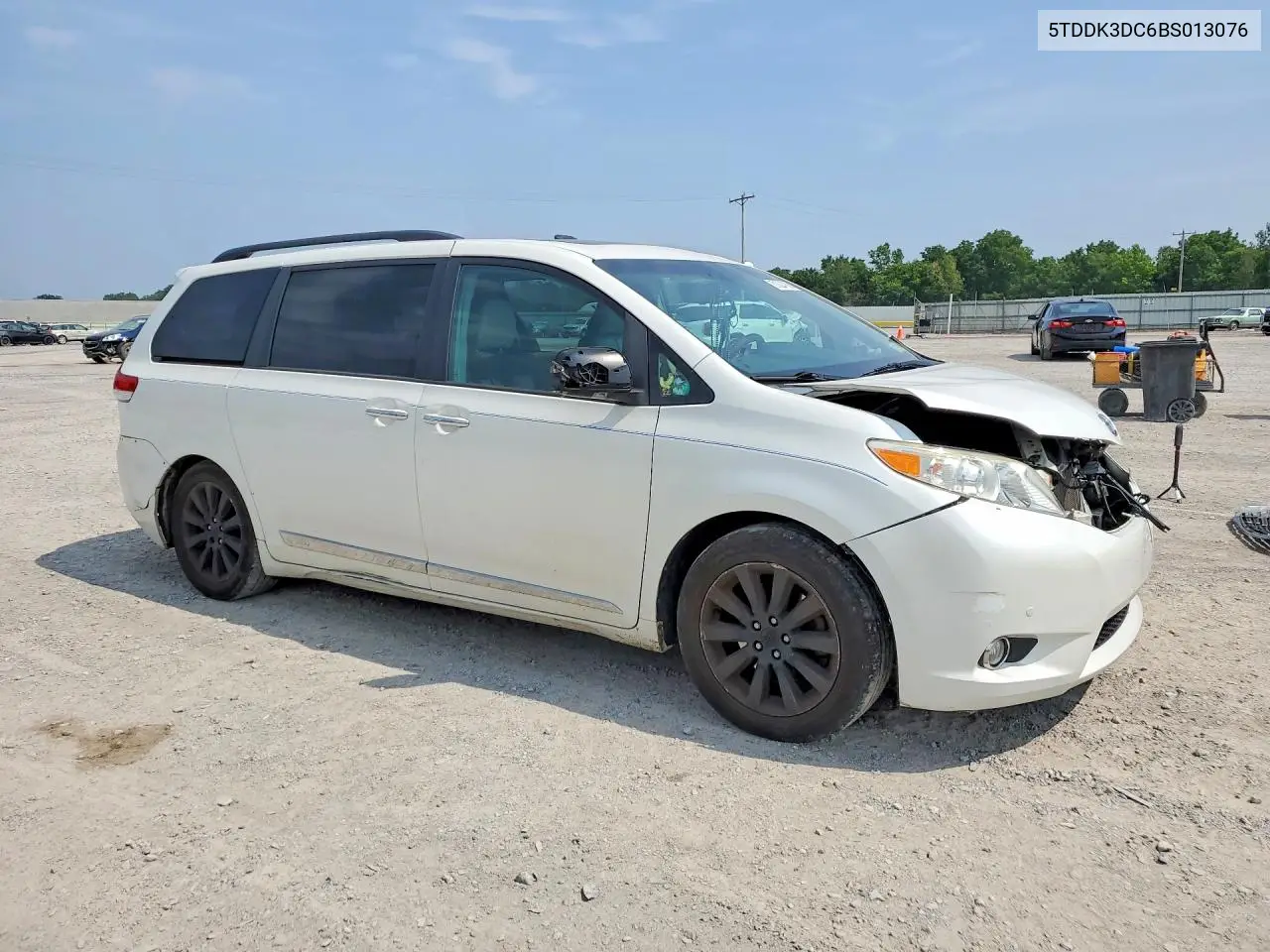 2011 Toyota Sienna Limited 7-Passenger VIN: 5TDDK3DC6BS013076 Lot: 61624766