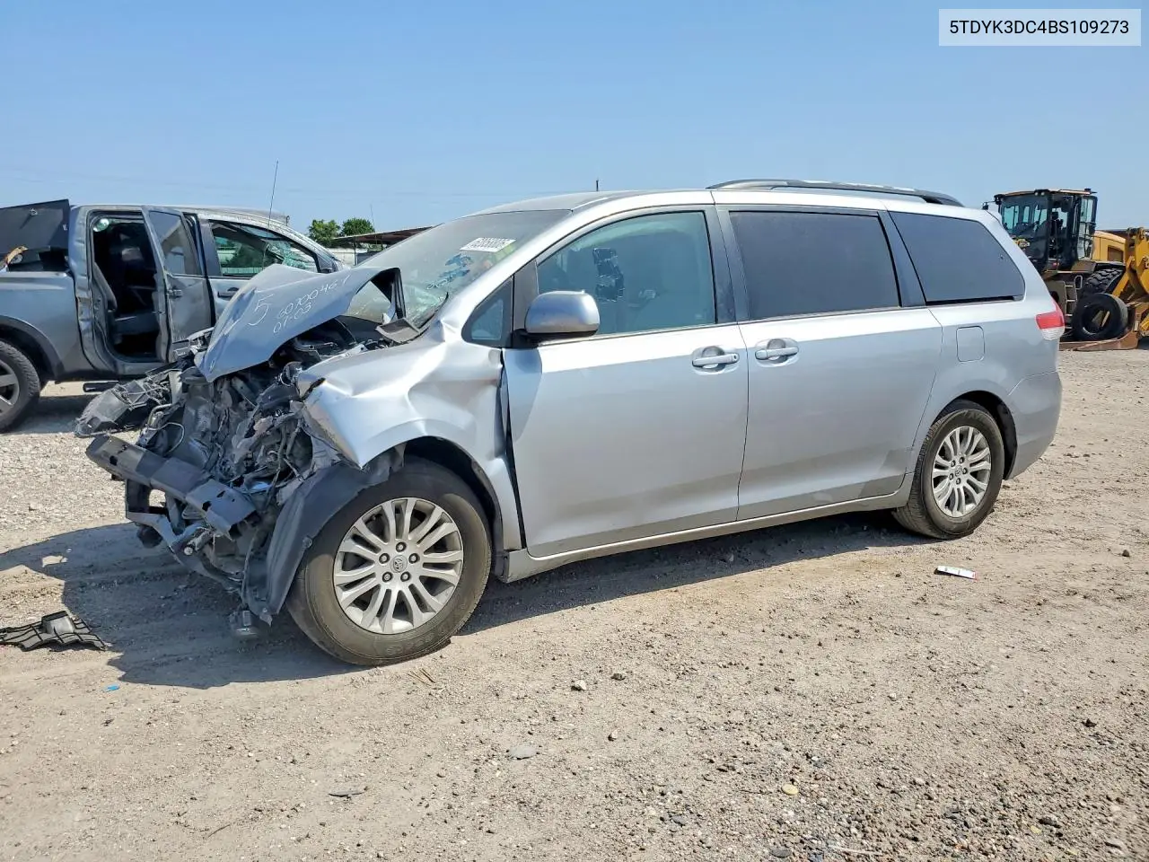 2011 Toyota Sienna Xle 8-Passenger VIN: 5TDYK3DC4BS109273 Lot: 62058806