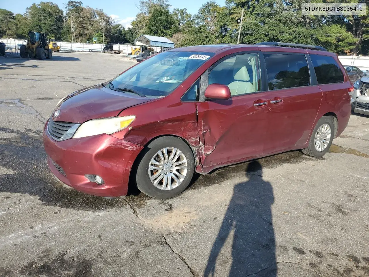 5TDYK3DC1BS035410 2011 Toyota Sienna Xle