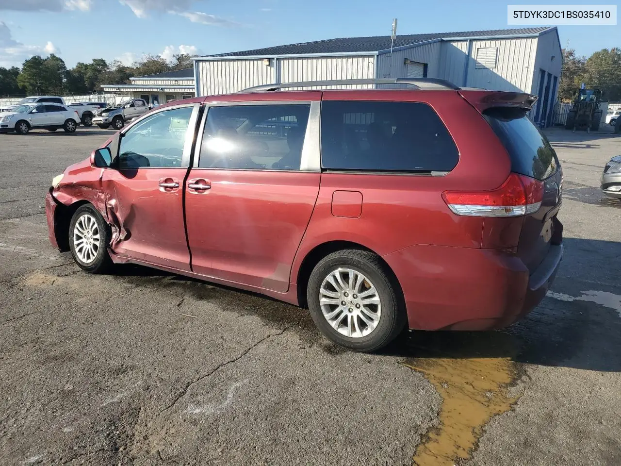 5TDYK3DC1BS035410 2011 Toyota Sienna Xle
