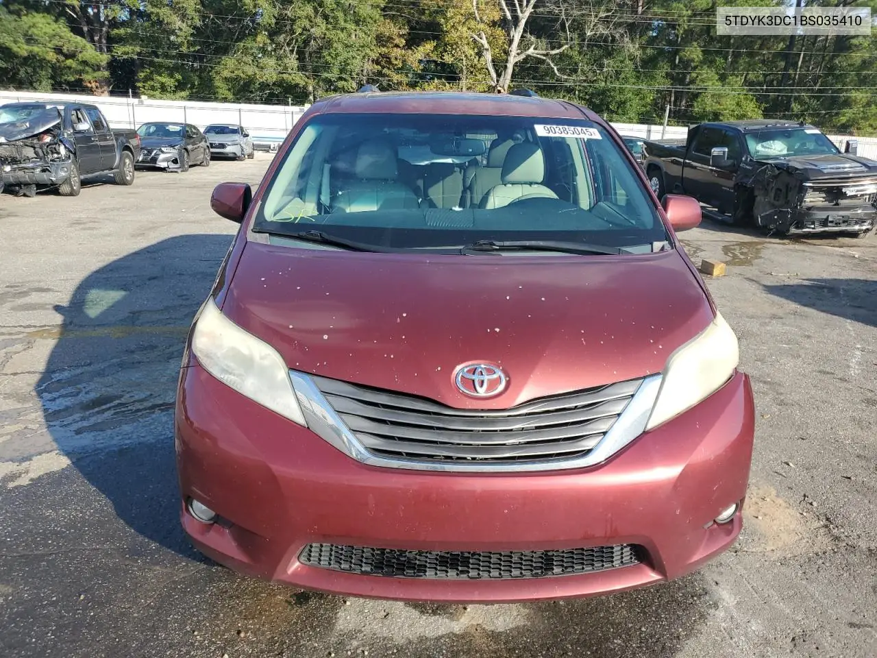5TDYK3DC1BS035410 2011 Toyota Sienna Xle