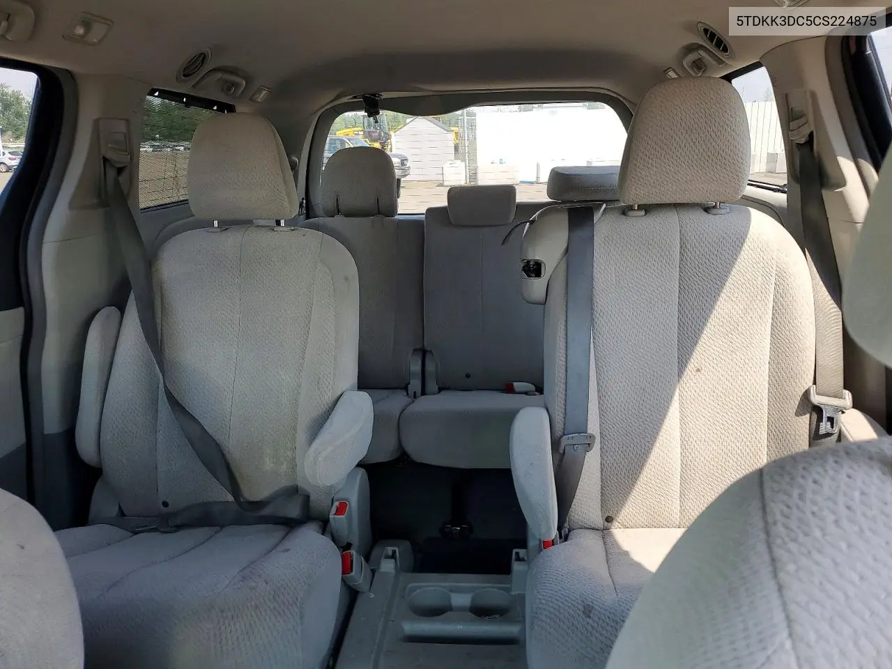 2012 Toyota Sienna Le VIN: 5TDKK3DC5CS224875 Lot: 61470906