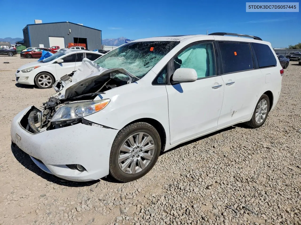 2013 Toyota Sienna Xle 7-Passenger VIN: 5TDDK3DC7DS057445 Lot: 57129986