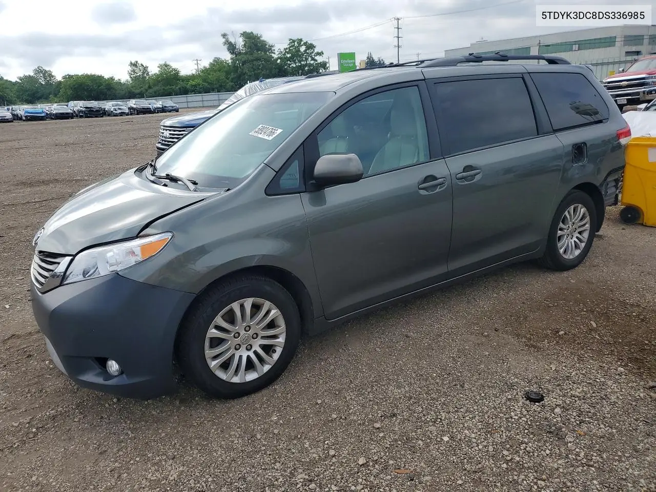 2013 Toyota Sienna Xle 8-Passenger VIN: 5TDYK3DC8DS336985 Lot: 58924766