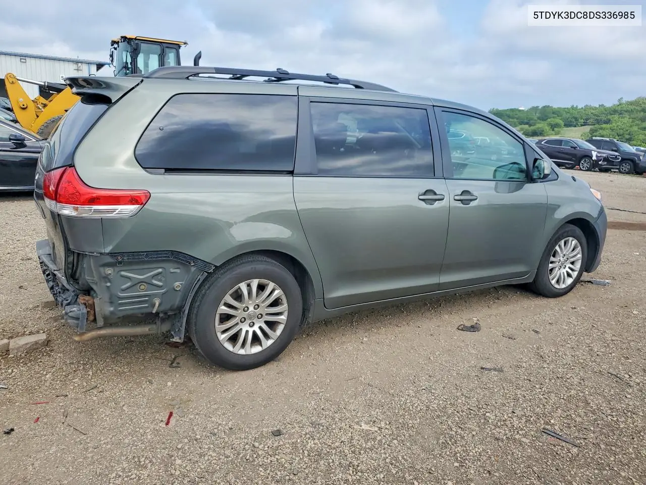 2013 Toyota Sienna Xle 8-Passenger VIN: 5TDYK3DC8DS336985 Lot: 58924766