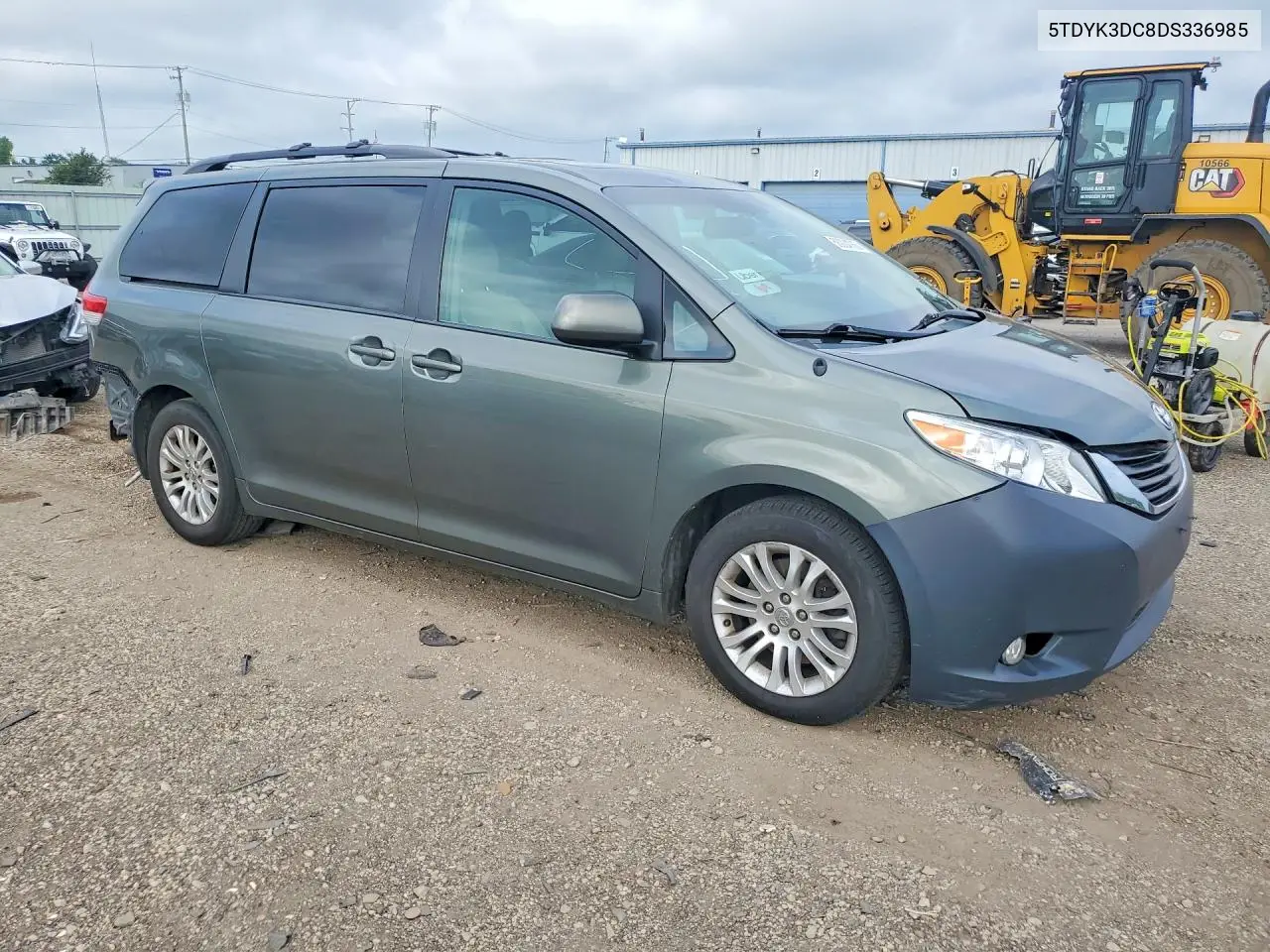 2013 Toyota Sienna Xle 8-Passenger VIN: 5TDYK3DC8DS336985 Lot: 58924766