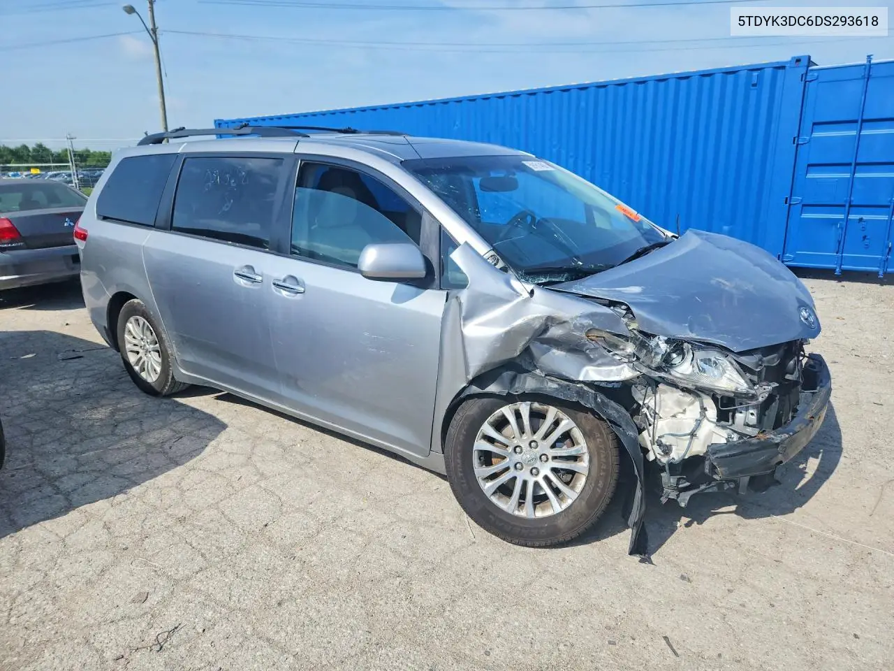 2013 Toyota Sienna Xle 8-Passenger VIN: 5TDYK3DC6DS293618 Lot: 59161406