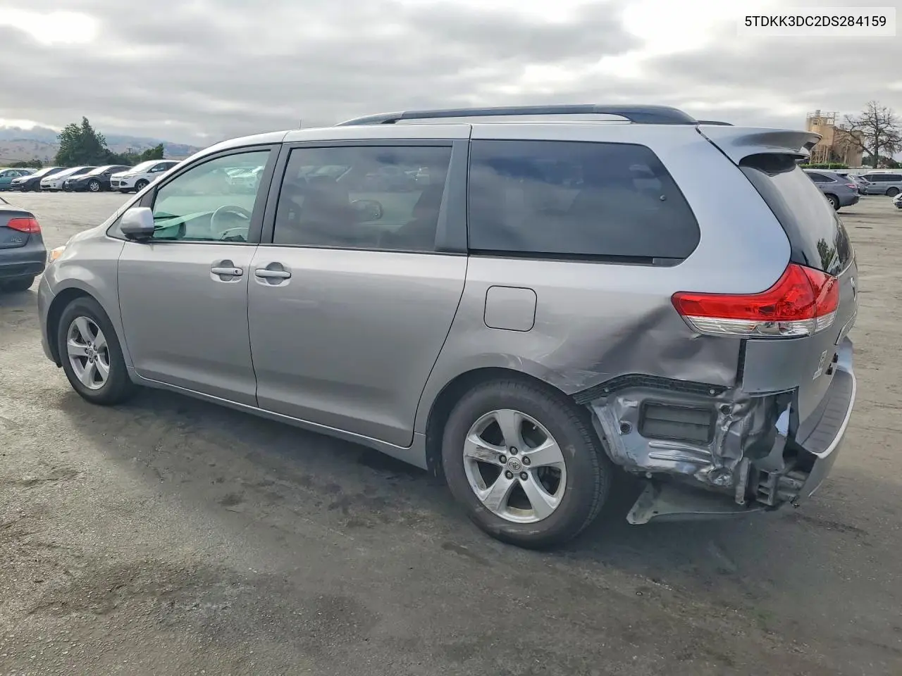 2013 Toyota Sienna Le VIN: 5TDKK3DC2DS284159 Lot: 59701326