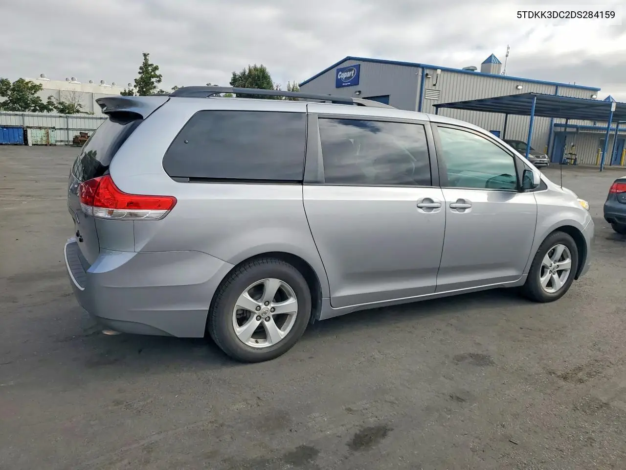 2013 Toyota Sienna Le VIN: 5TDKK3DC2DS284159 Lot: 59701326