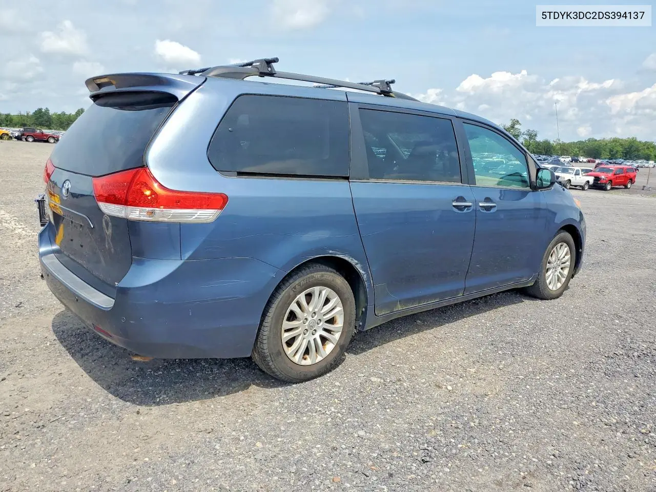 2013 Toyota Sienna Xle 8-Passenger VIN: 5TDYK3DC2DS394137 Lot: 61773846