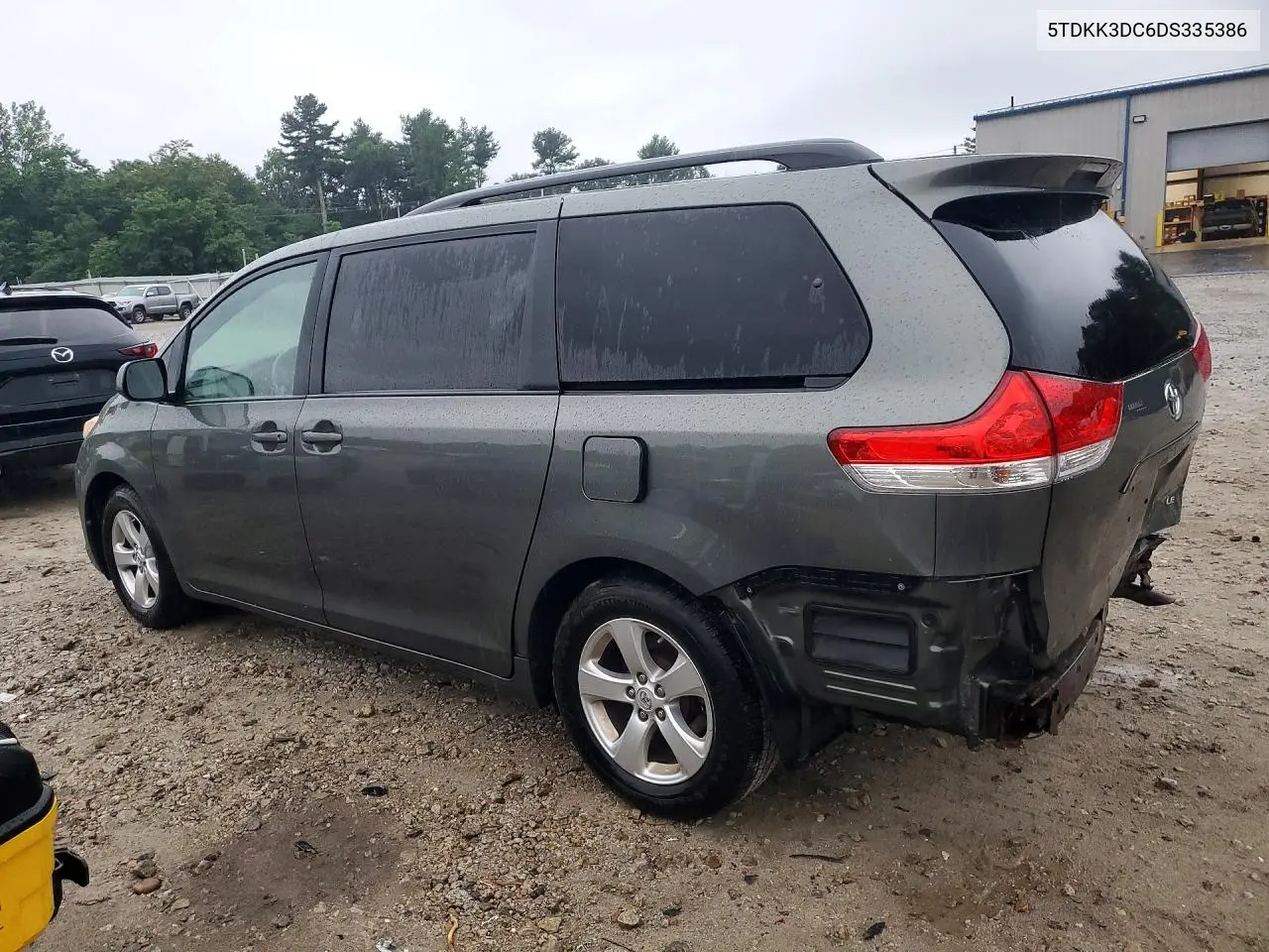 2013 Toyota Sienna Le VIN: 5TDKK3DC6DS335386 Lot: 61790356