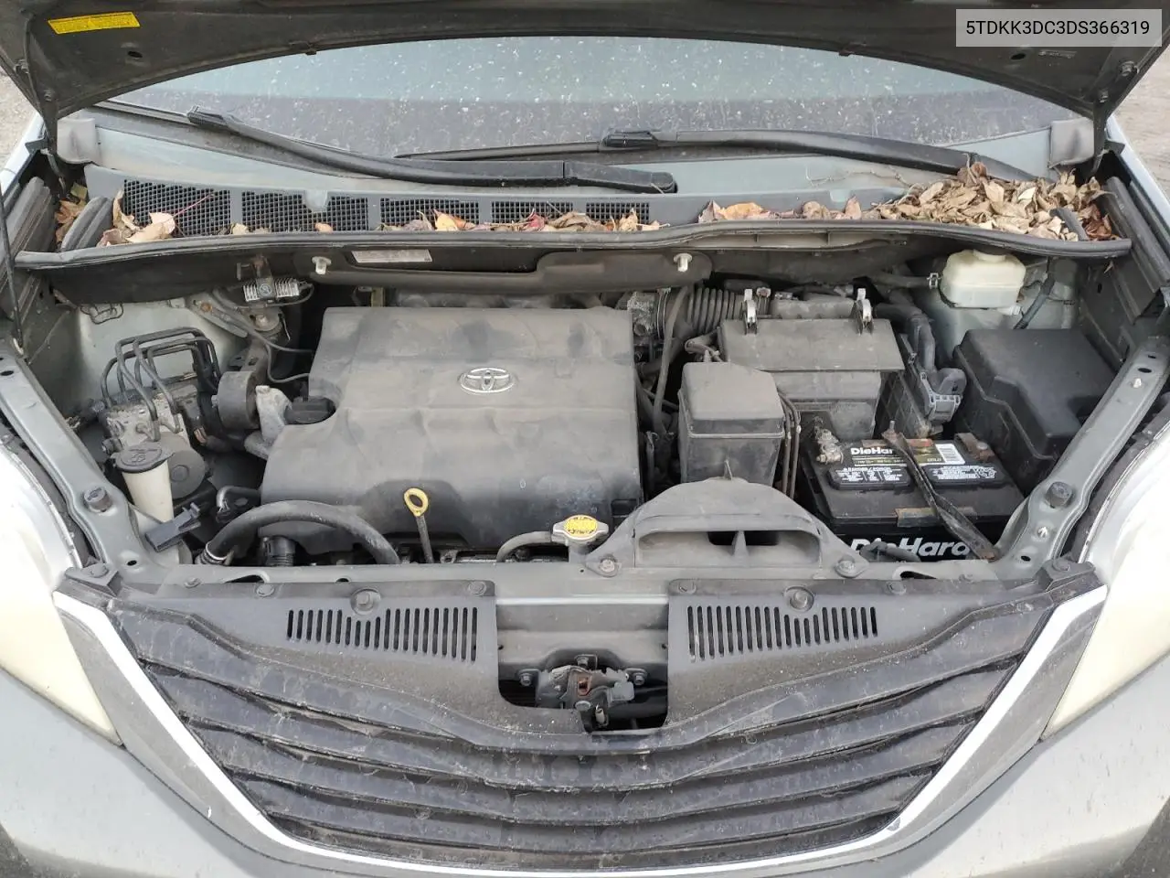 5TDKK3DC3DS366319 2013 Toyota Sienna