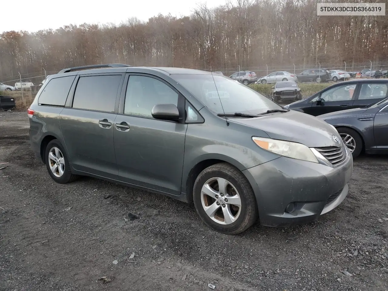 5TDKK3DC3DS366319 2013 Toyota Sienna
