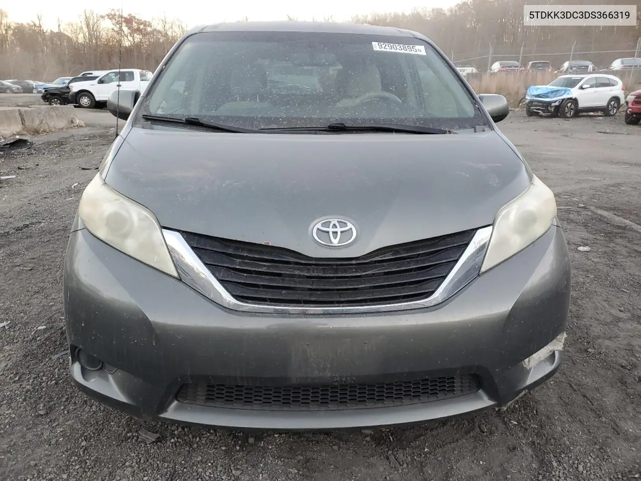 5TDKK3DC3DS366319 2013 Toyota Sienna