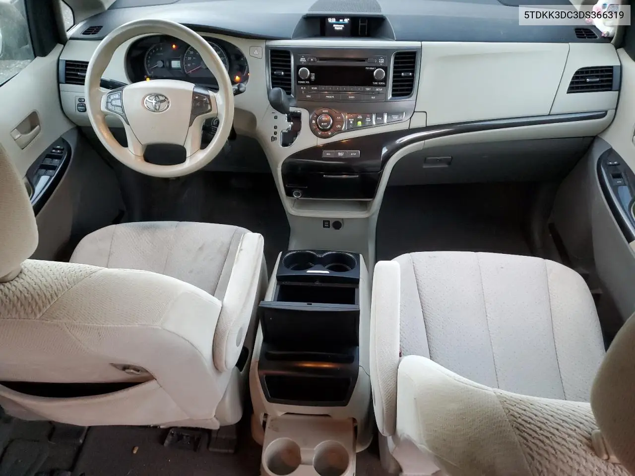 5TDKK3DC3DS366319 2013 Toyota Sienna