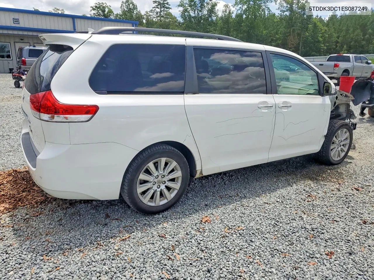 2014 Toyota Sienna Limited 7-Passenger VIN: 5TDDK3DC1ES087249 Lot: 61133236