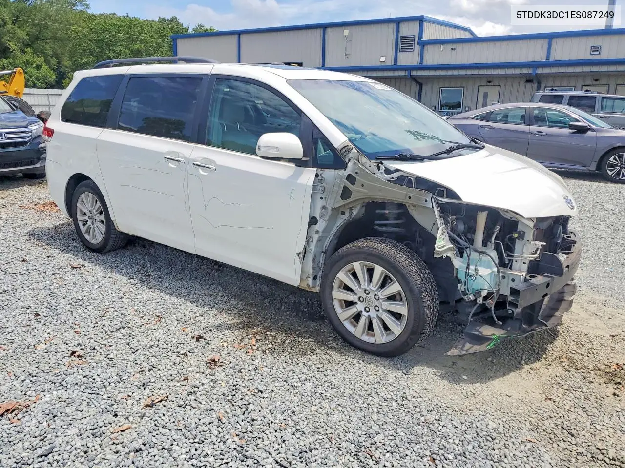 2014 Toyota Sienna Limited 7-Passenger VIN: 5TDDK3DC1ES087249 Lot: 61133236