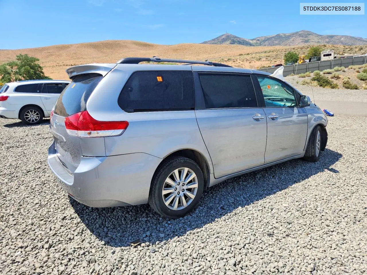 2014 Toyota Sienna Xle 7-Passenger VIN: 5TDDK3DC7ES087188 Lot: 61609916