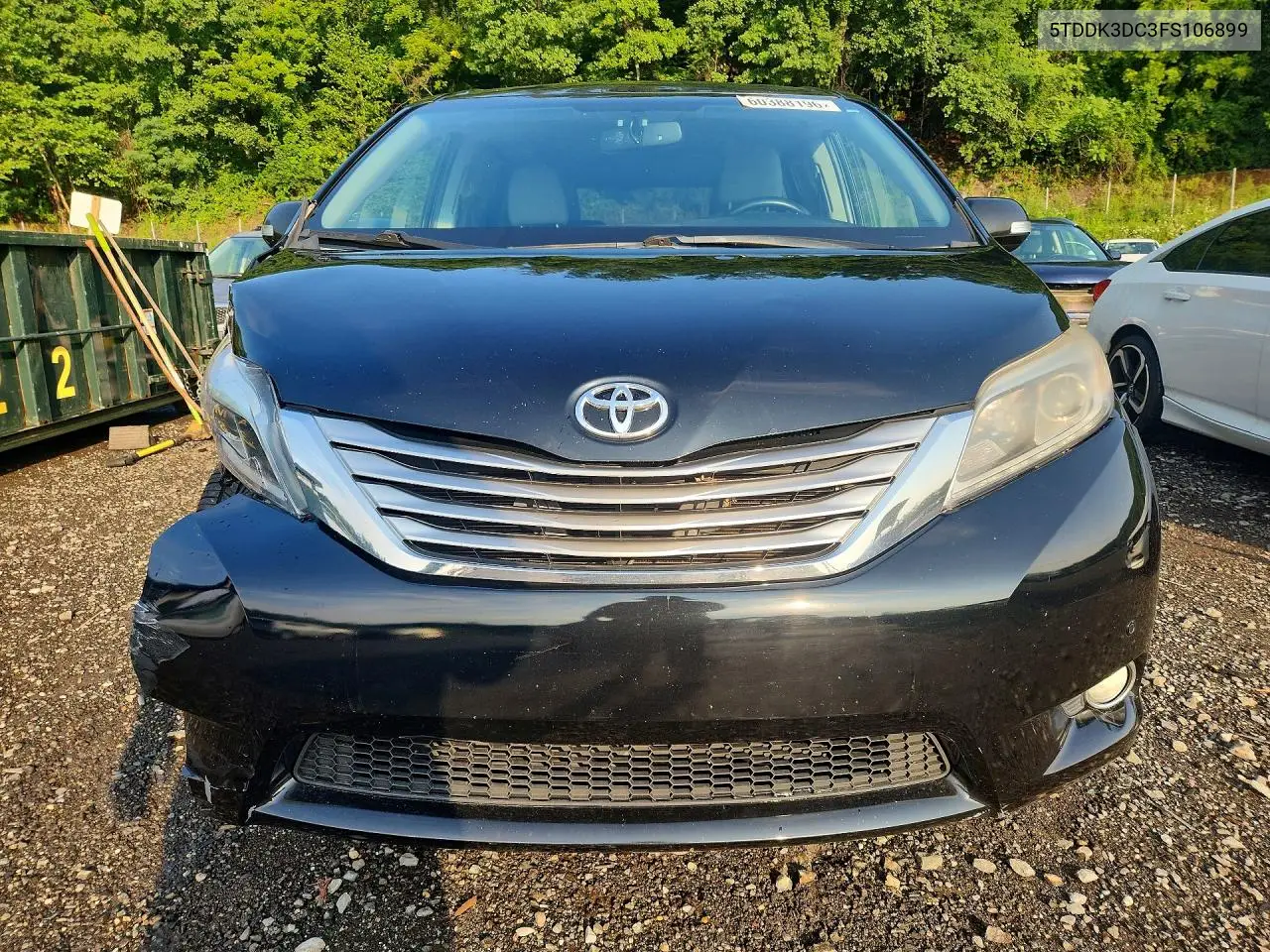 2015 Toyota Sienna Limited 7-Passenger VIN: 5TDDK3DC3FS106899 Lot: 60388196