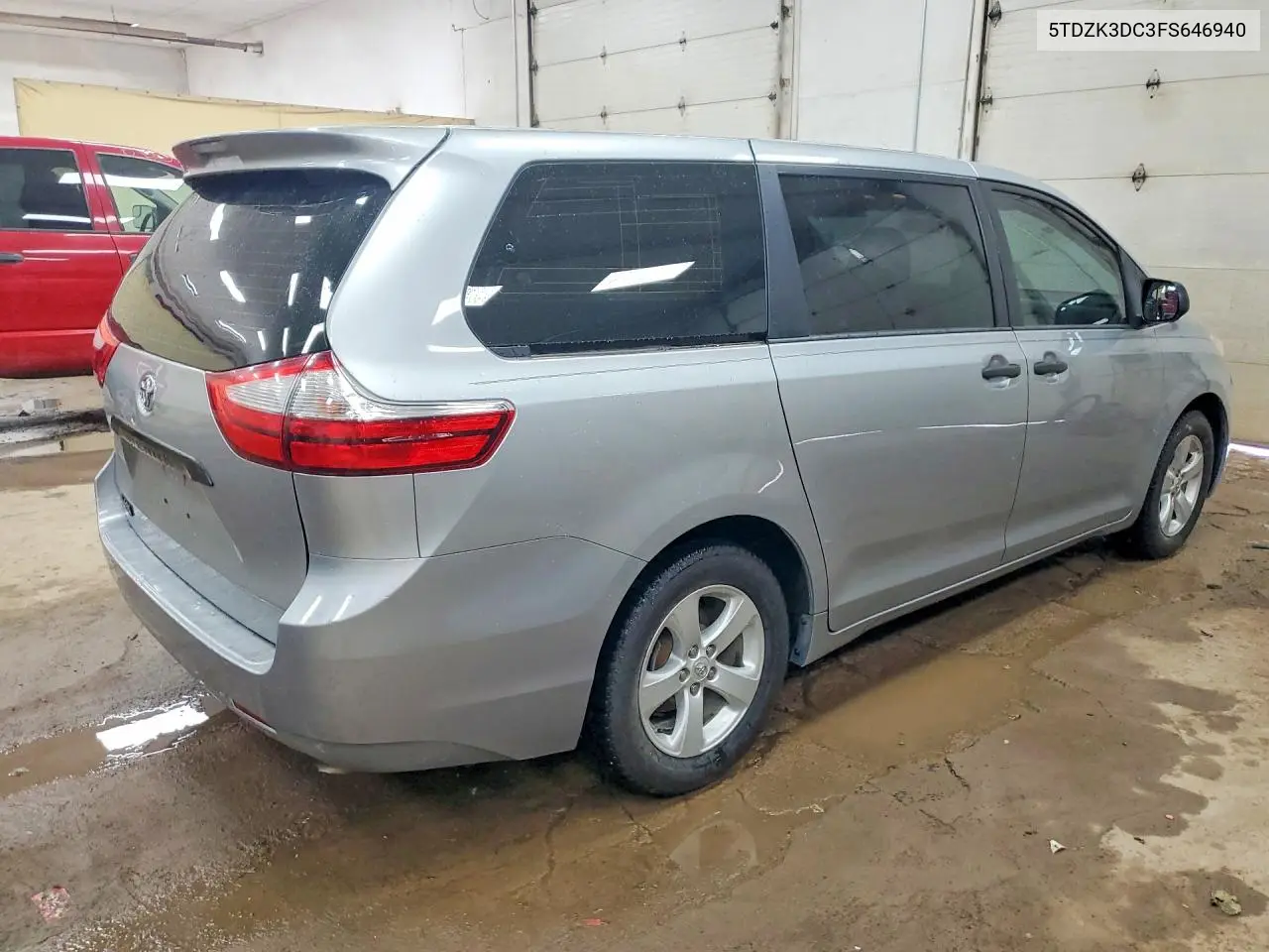 2015 Toyota Sienna L 7-Passenger VIN: 5TDZK3DC3FS646940 Lot: 60712006