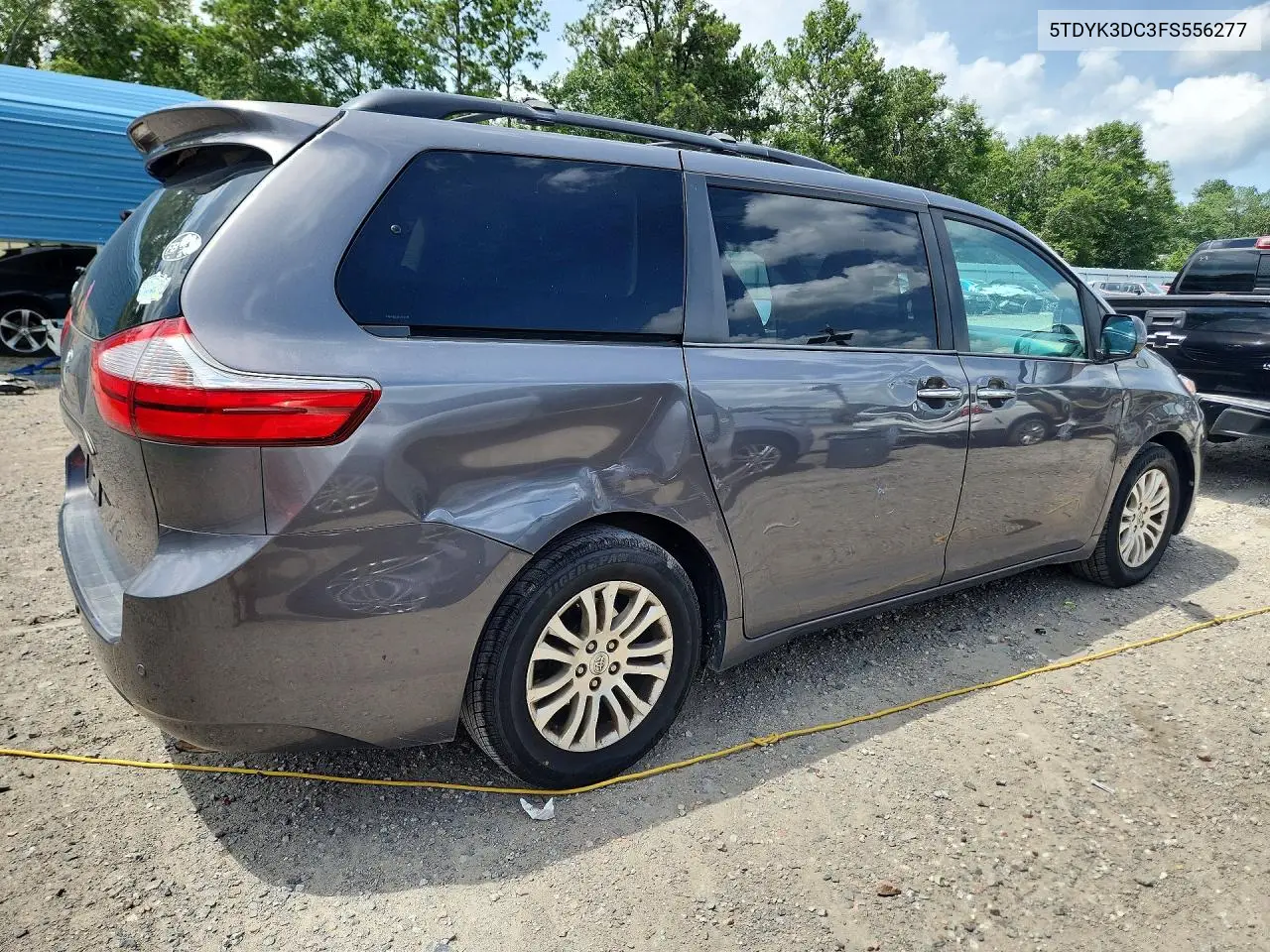 2015 Toyota Sienna Xle Premium 8-Passenger VIN: 5TDYK3DC3FS556277 Lot: 61370486