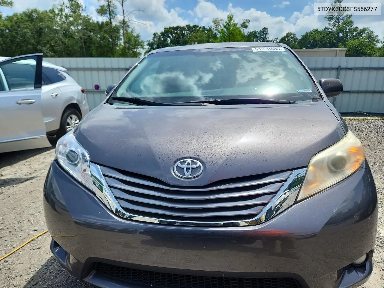 2015 Toyota Sienna Xle Premium 8-Passenger VIN: 5TDYK3DC3FS556277 Lot: 61370486
