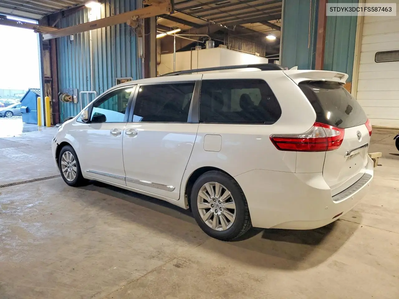 2015 Toyota Sienna Limited Premium 7-Passenger VIN: 5TDYK3DC1FS587463 Lot: 61539056