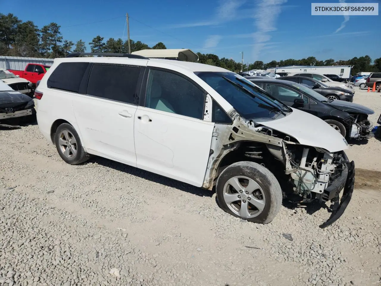 5TDKK3DC5FS682999 2015 Toyota Sienna Le