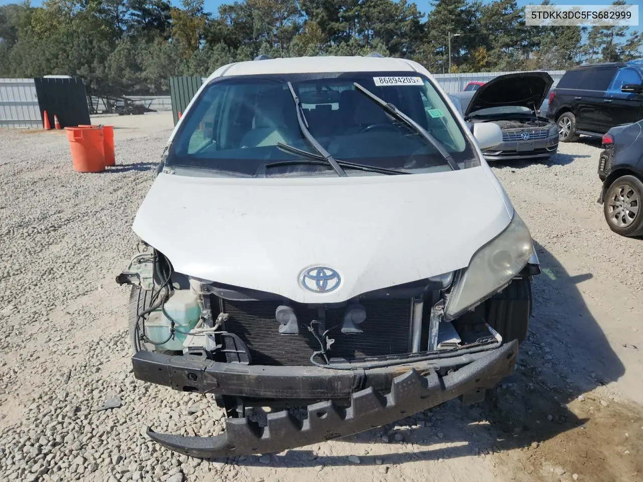 5TDKK3DC5FS682999 2015 Toyota Sienna Le