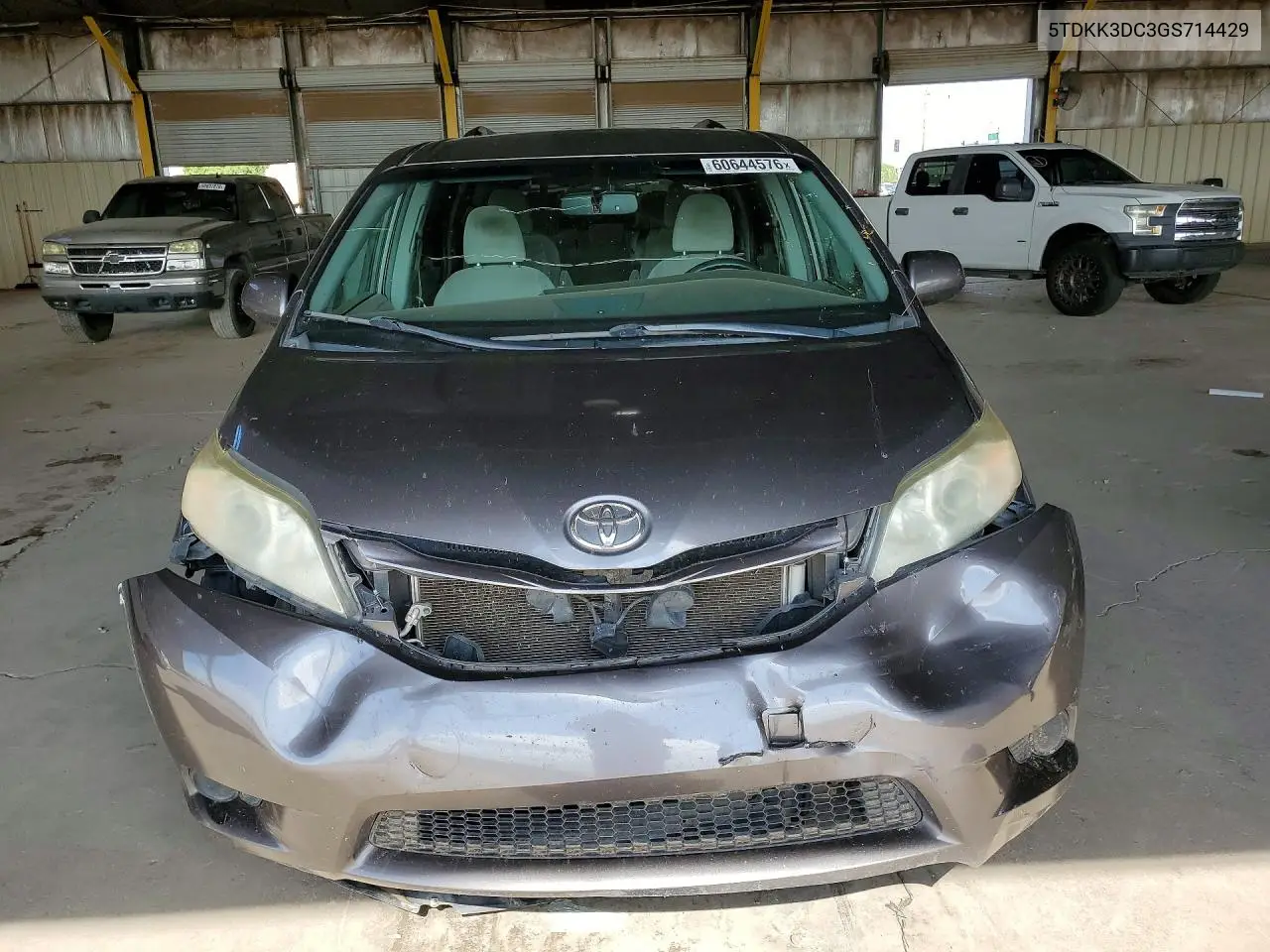 2016 Toyota Sienna Le VIN: 5TDKK3DC3GS714429 Lot: 60644576
