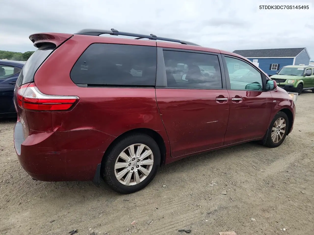2016 Toyota Sienna Xle Premium 7-Passenger VIN: 5TDDK3DC7GS145495 Lot: 61821446