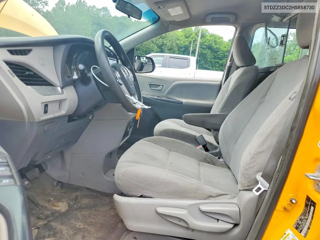 2017 Toyota Sienna L 7-Passenger VIN: 5TDZZ3DC2HS858730 Lot: 57135706