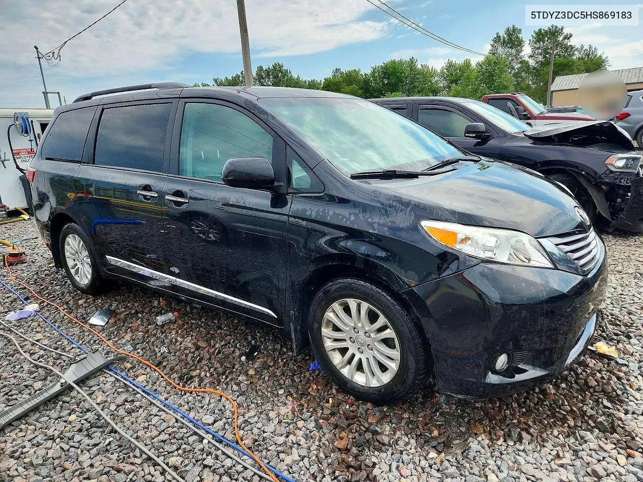2017 Toyota Sienna Xle 8-Passenger VIN: 5TDYZ3DC5HS869183 Lot: 58567536