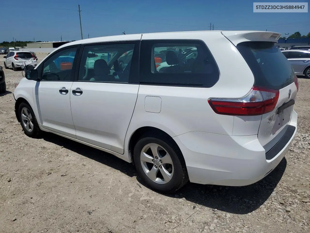 2017 Toyota Sienna L 7-Passenger VIN: 5TDZZ3DC3HS884947 Lot: 61052616