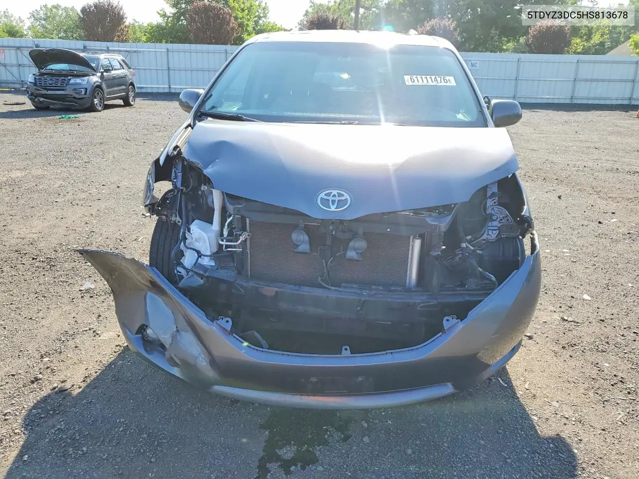 2017 Toyota Sienna Xle 8-Passenger VIN: 5TDYZ3DC5HS813678 Lot: 61111476
