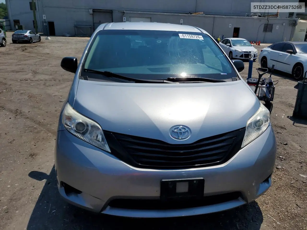2017 Toyota Sienna L 7-Passenger VIN: 5TDZZ3DC4HS875268 Lot: 61159726