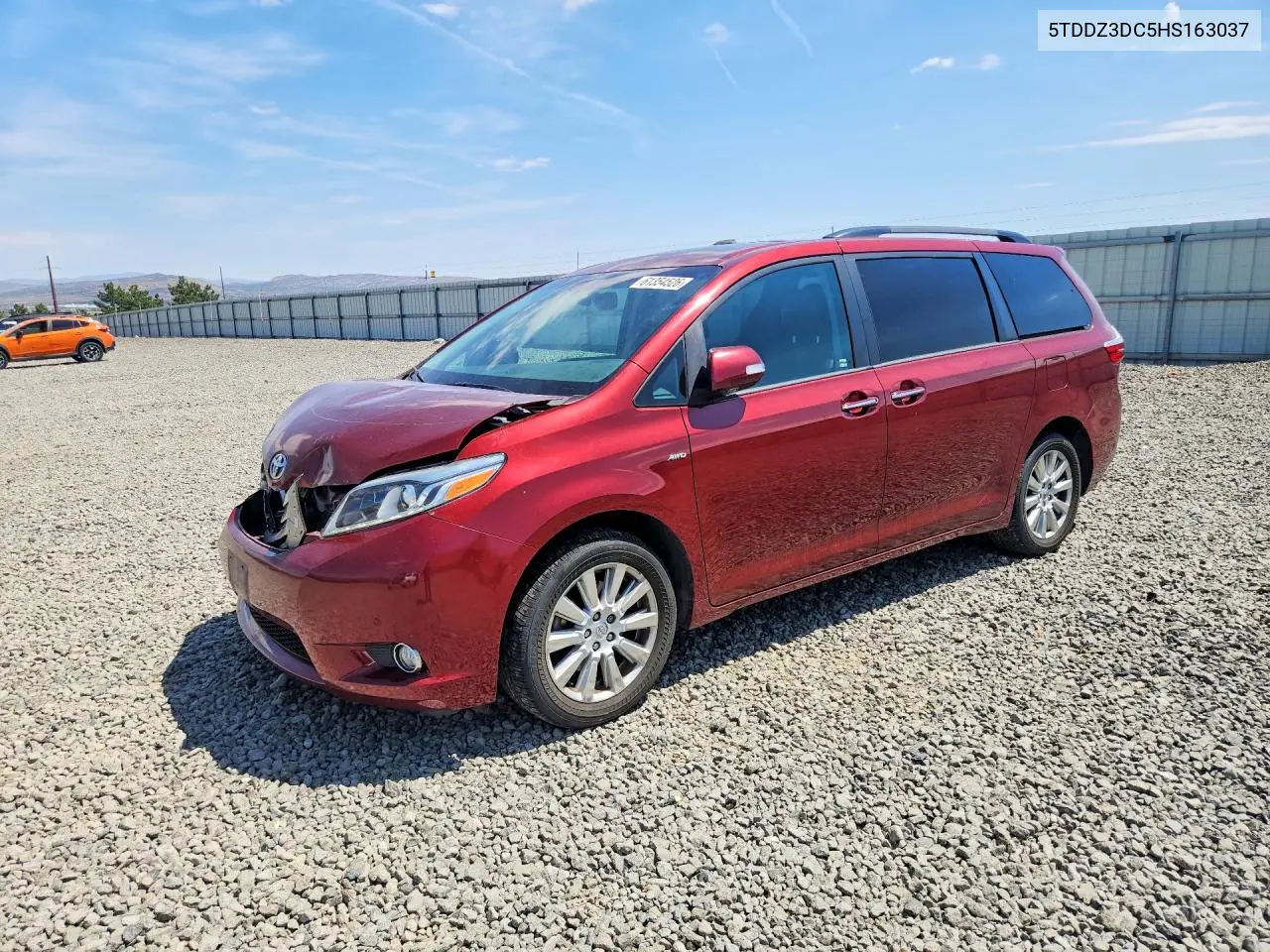 2017 Toyota Sienna Limited Premium 7-Passenger VIN: 5TDDZ3DC5HS163037 Lot: 61354526