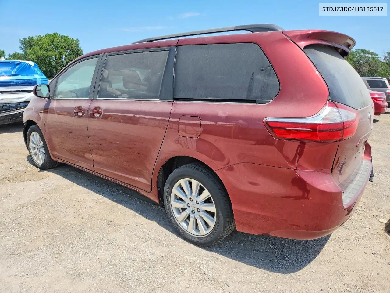 2017 Toyota Sienna Le VIN: 5TDJZ3DC4HS185517 Lot: 61564056