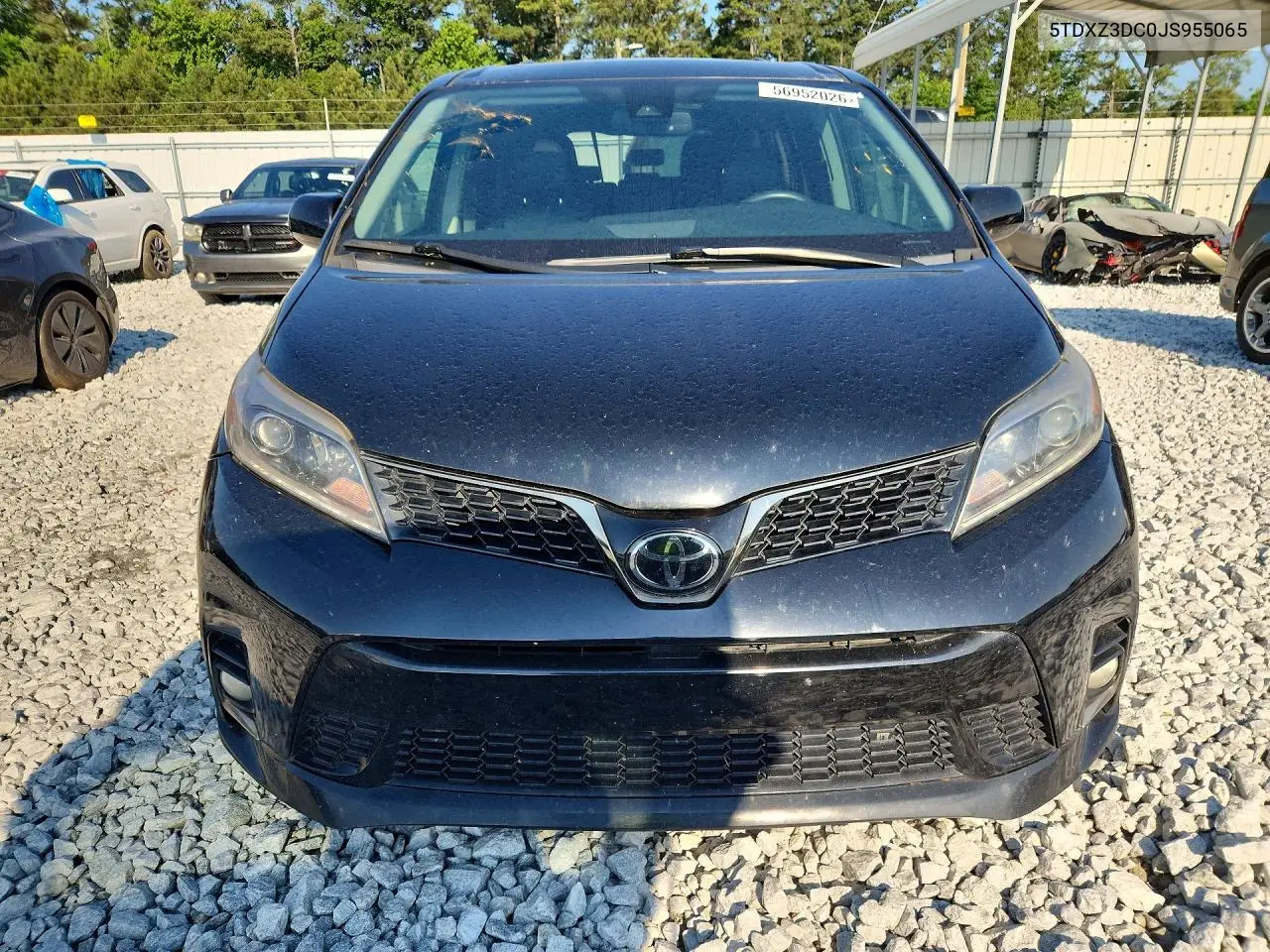 2018 Toyota Sienna Se Premium 8-Passenger VIN: 5TDXZ3DC0JS955065 Lot: 56952026