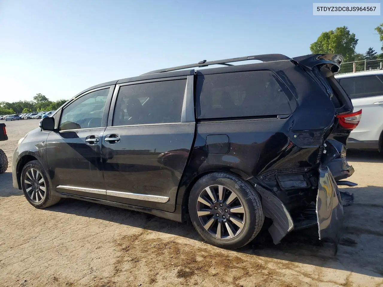 2018 Toyota Sienna VIN: 5TDYZ3DC8JS964567 Lot: 61186016